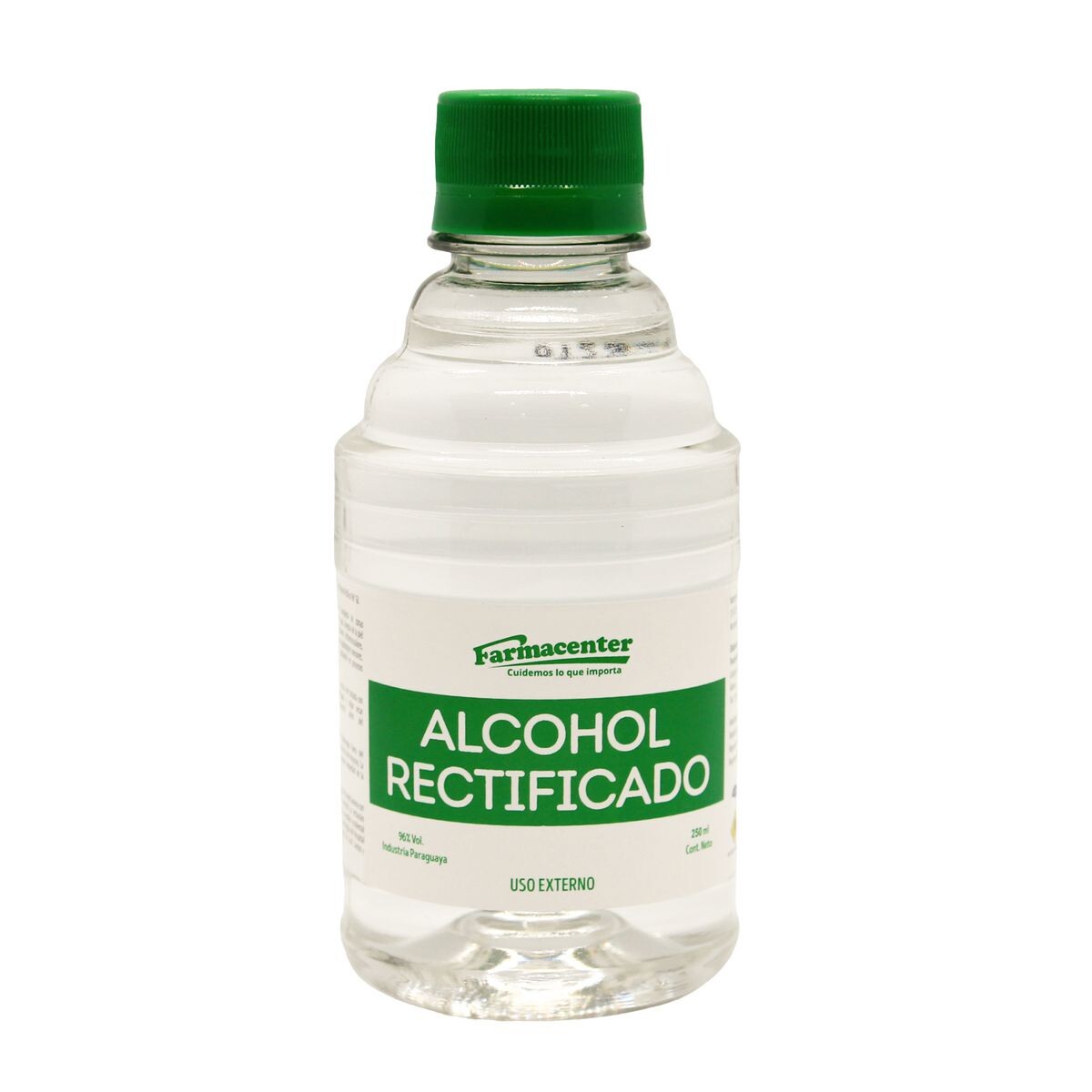ALCOHOL RECTIF. FARMACENTER FR. X 250 ML 