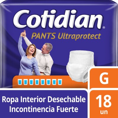 Pañales de Adulto Cotidian Pants Ultraprotect G X18