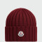 MONCLER - GORRO DE LANA Rojo