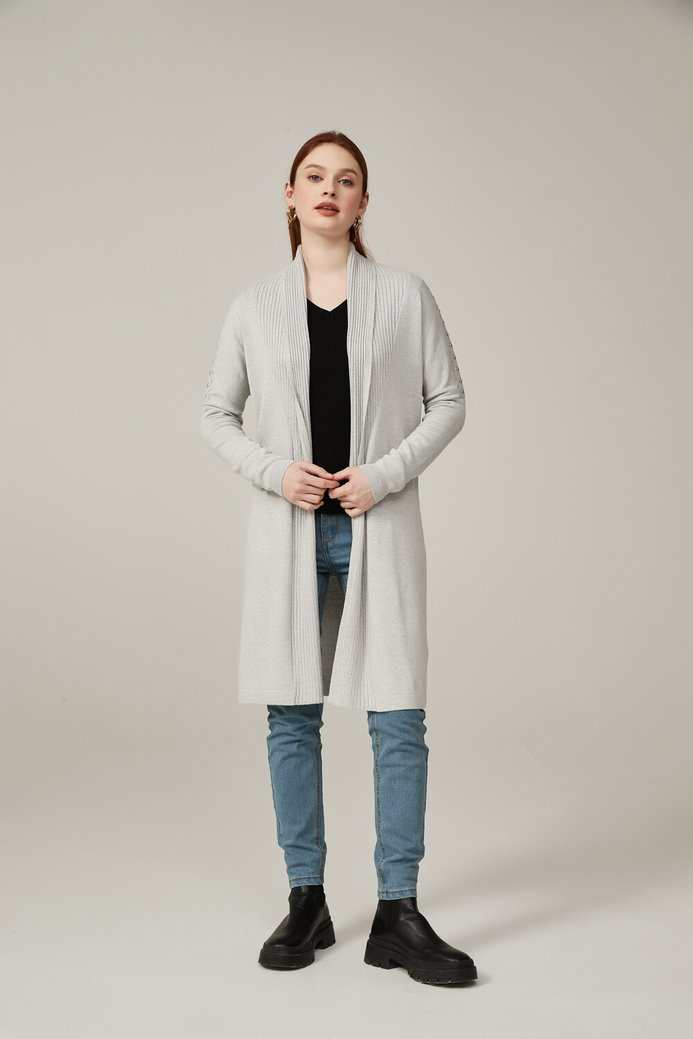 Saco Yuba Gris Melange