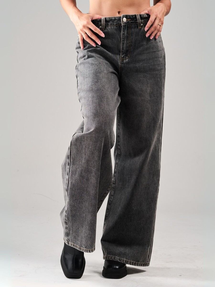 Jean Wide Leg Slowly - Grey 