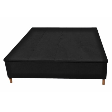 Box Baúl Sommier 2 Plazas Hamptons Smartbox Negro