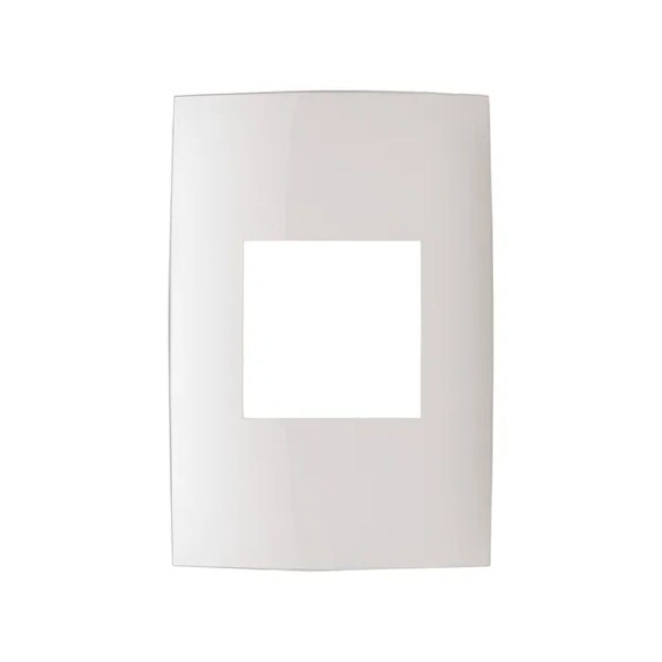 PLAQUETA 1 SECCION DOBLE PRESTA BLANCA 710146 Plaqueta 1 Seccion Doble Presta Blanca 710146