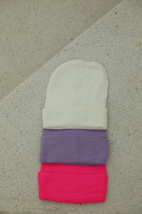 gorros -Lila