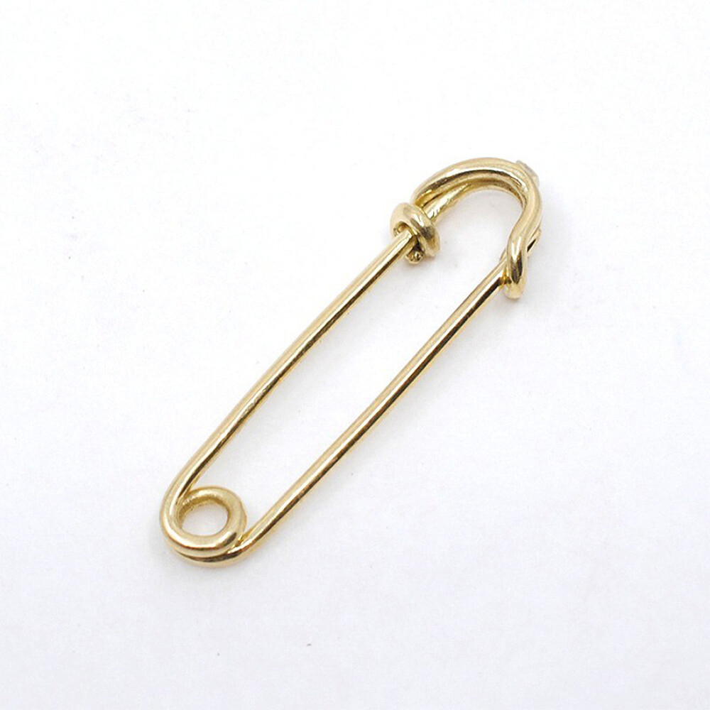 Alfiler Para Bebe En Oro 18K. Largo 2.5 cm Alfiler Para Bebe En Oro 18K. Largo 2.5 cm
