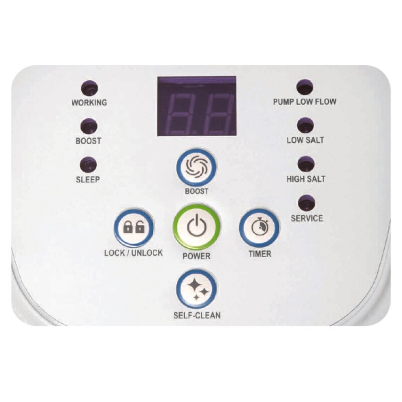 INTEX SISTEMA CLORACION SALINA 5GR/H QS500 HASTA 26500 LTS Intex Sistema Cloracion Salina 5gr/h Qs500 Hasta 26500 Lts