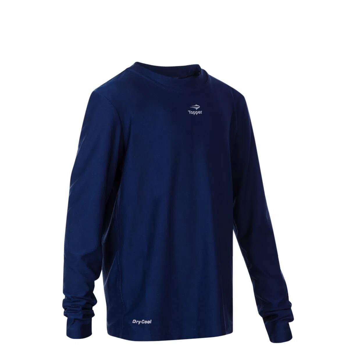 Remera Infantil Topper m/Larga Boys - Azul Marino 
