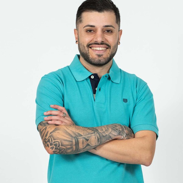 Remera Piqué Lt Green