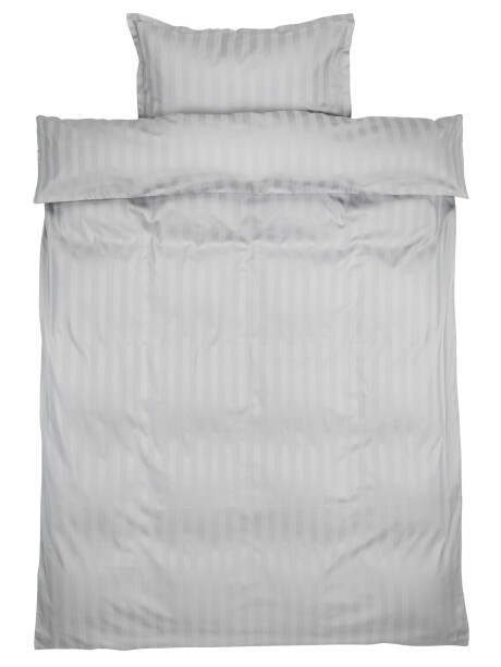 Juego funda nórdica satén NELL 155x220 gris cl Juego funda nórdica satén NELL 155x220 gris cl