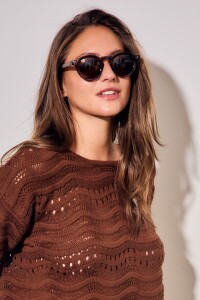 Lentes De Sol Polarizados Marron