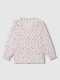 Pijama Estampado Elefantitos Blanco Roto