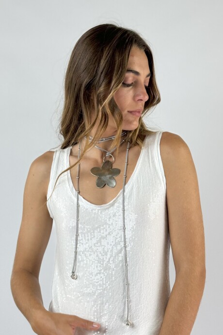 COLLAR ORIANA Plateado