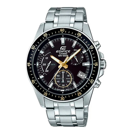 Reloj Edifice Clásico Acero Inoxidable Plata 0