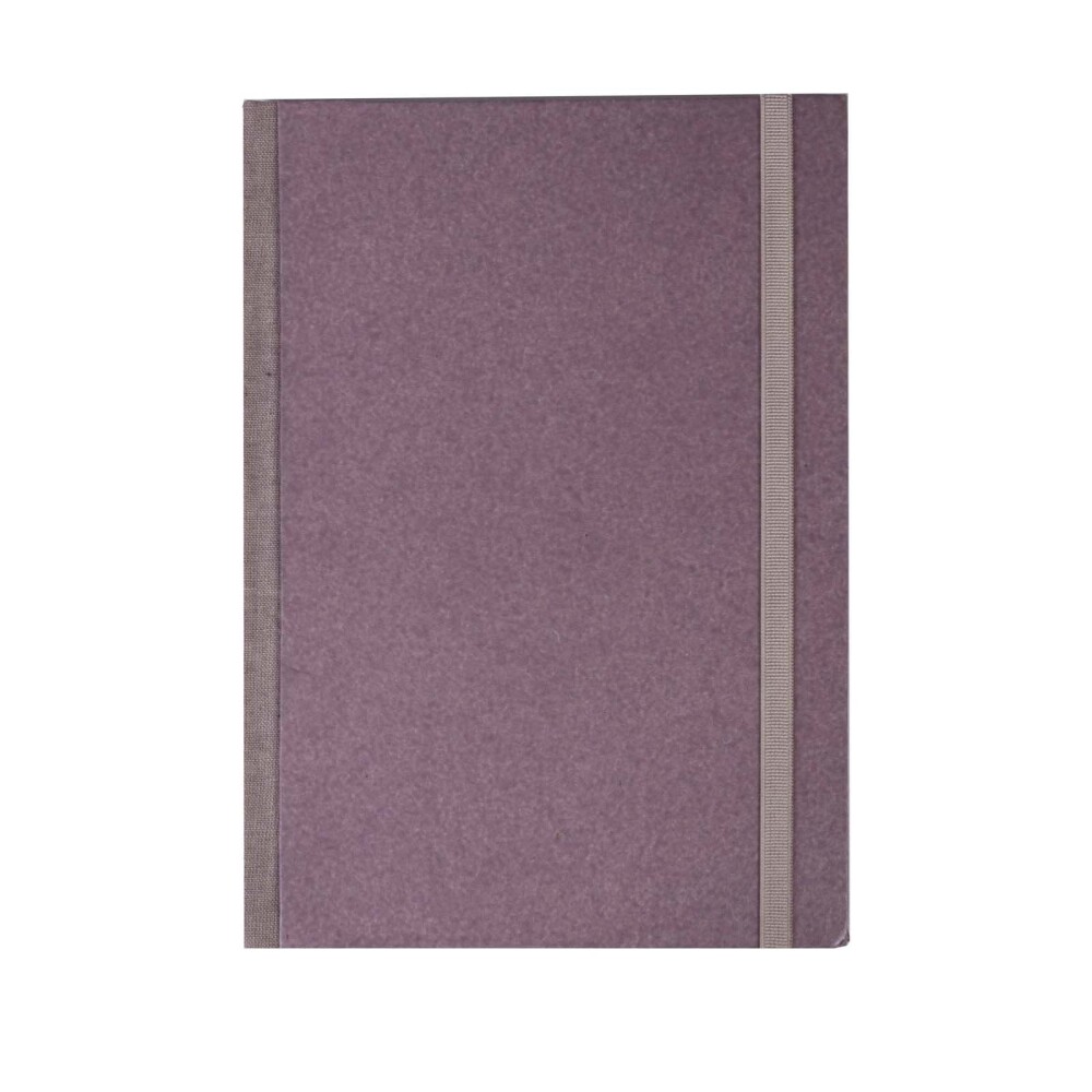 LIBRETA 144 HOJAS PAPEL VIOLETA LINO