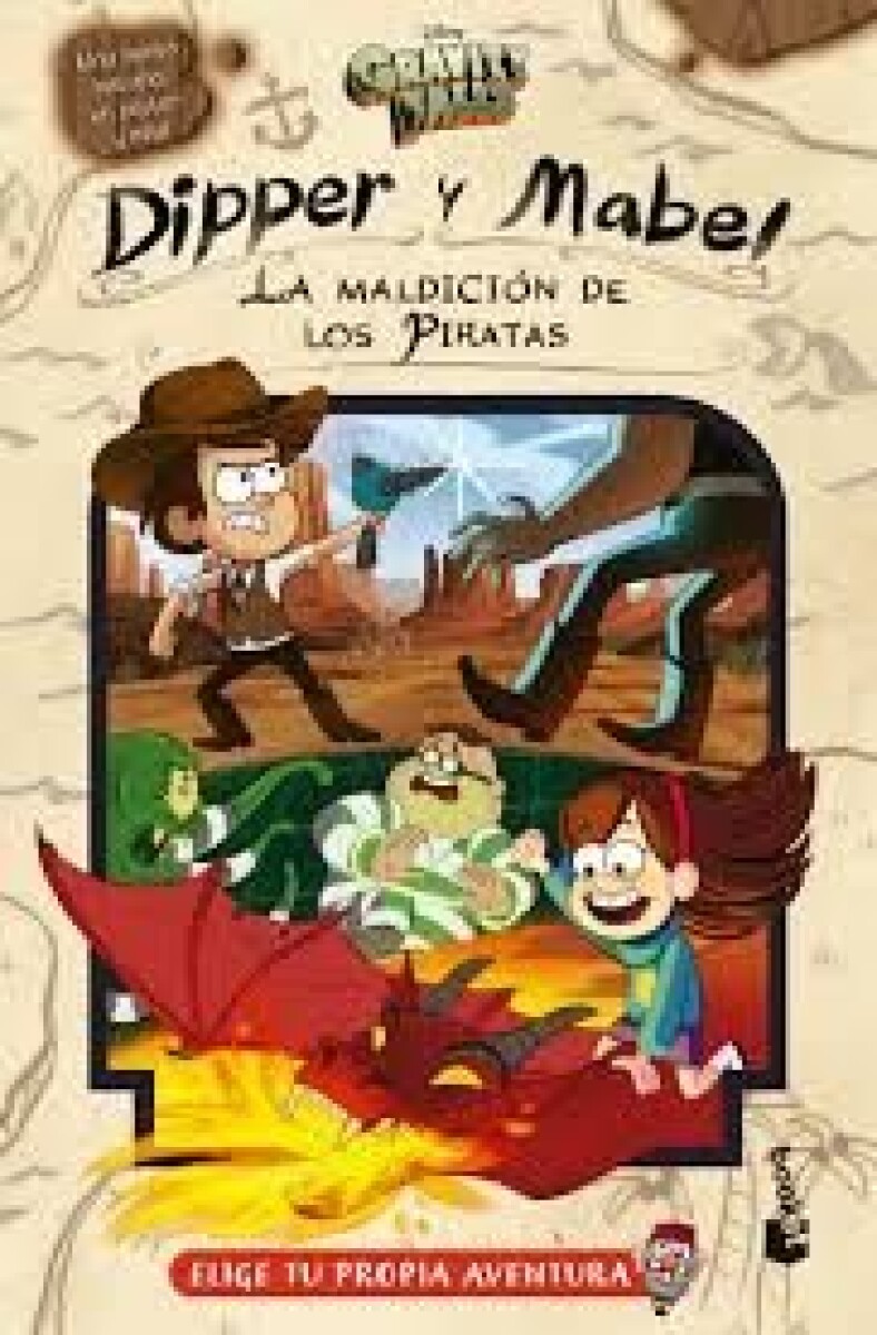 GRAVITY FALLS DIPPER Y MABEL - LA MALDICION DE LOS PIRATAS 