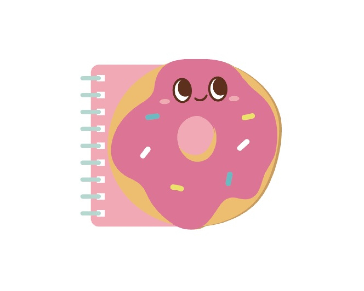 Cuaderno happy foods - diseño 2 