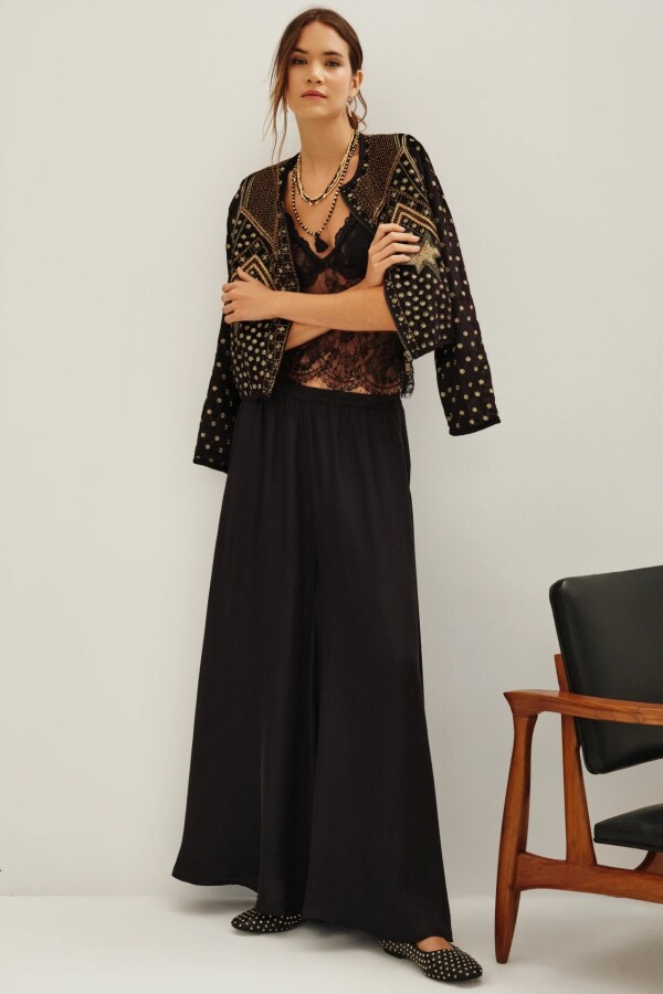 Pantalón Pierre Plain Negro