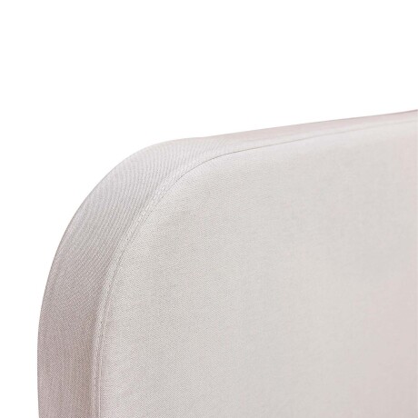 RESPALDO CON FUNDA 2 PLAZAS TELA NATURAL-BEIGE MELISSA