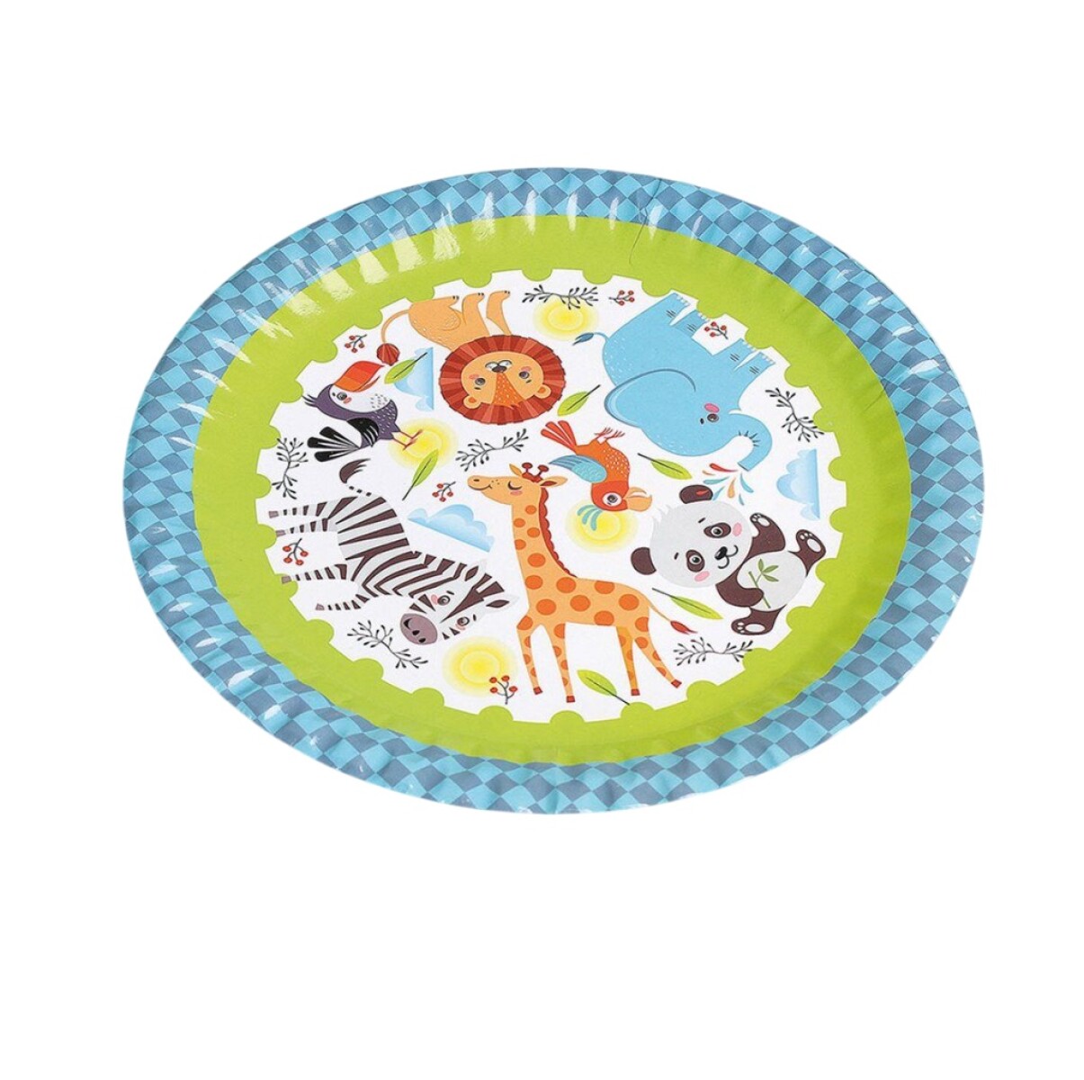 Plato Llano 23Cm Diseño Animales 