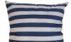 Almohadón Estampado - 45x45 cm Rayas Azul y Blanco