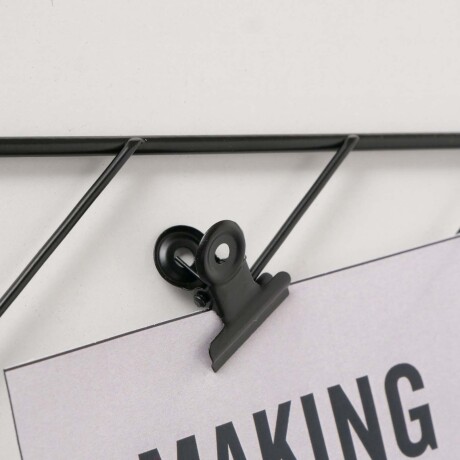 ORGANIZADOR DE PARED HIERRO-LACADO NEGRO 2063141