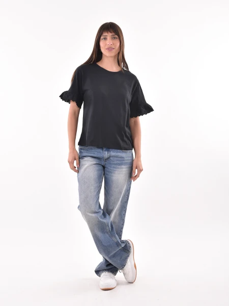REMERA ROSMERI NEGRO