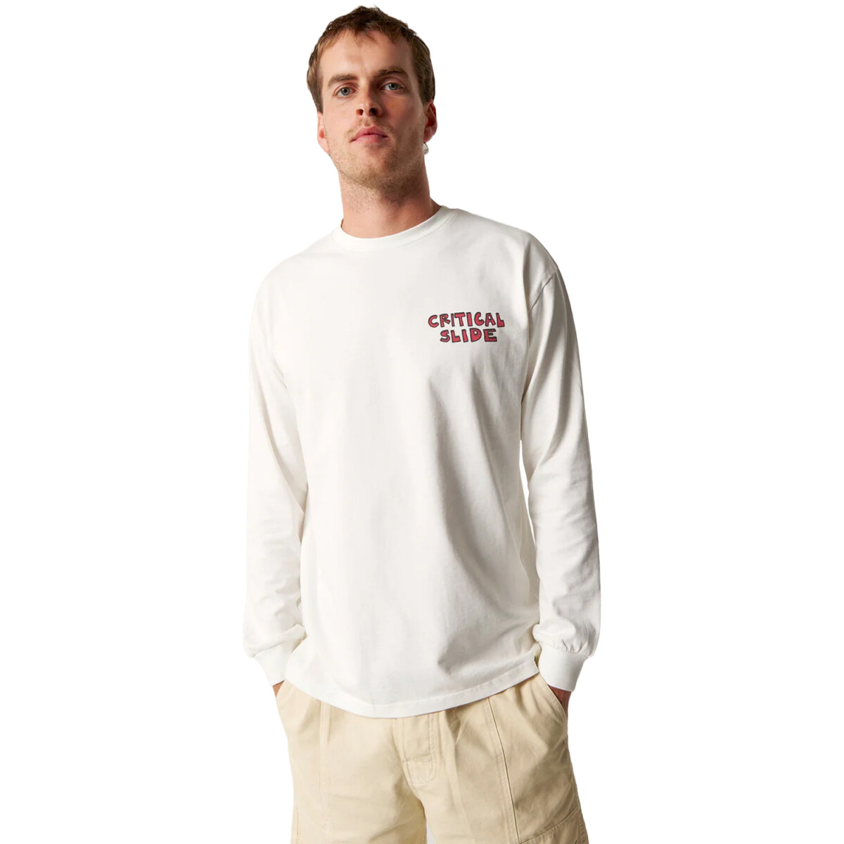 Remera Critical Slide Log Removals - Blanco 