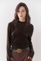 POLERA VELVET CHOCOLATE