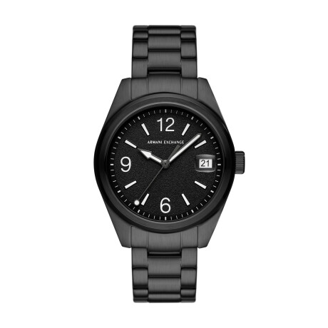 Reloj Armani Exchange Fashion Acero Inoxidable Negro 0