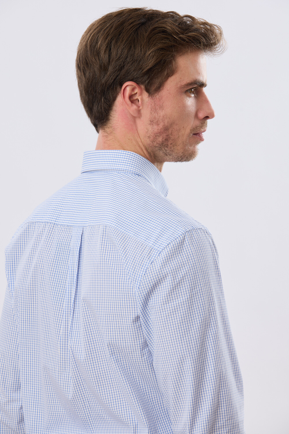 CAMISA CUADROS Azul