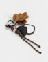 Llavero Cordón Llavero Y Charm Multidijes Osito Peluche - Marron Carey
