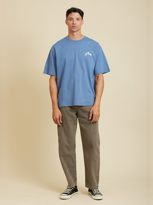 T-SHIRT GALIS RUSTY Azul