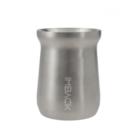 Mate De Acero Inoxidable Termico Doble Capa 240 Ml Vaso Termo Imback Color Plateado Mate De Acero Inoxidable Termico Doble Capa 240 Ml Vaso Termo Imback Color Plateado