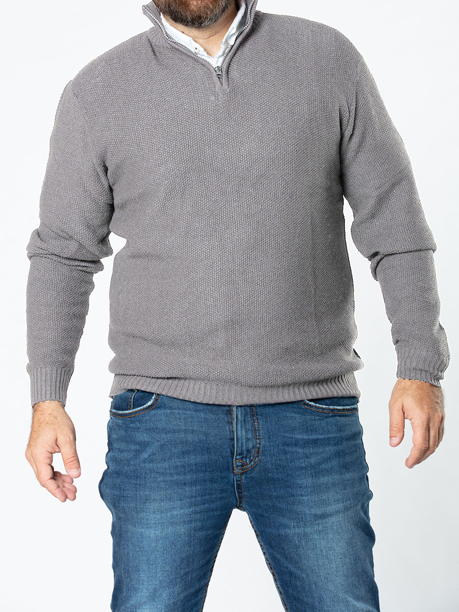 SWEATER ATLAN RUSTY - Grey 