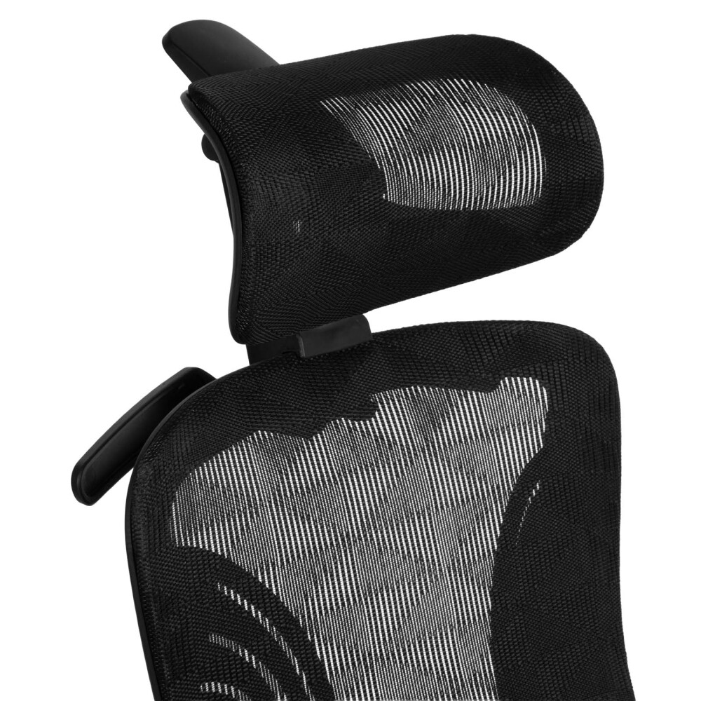 SILLA DE OFICINA MALLA NEGRO NOX