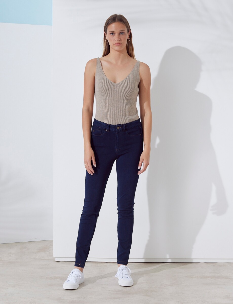 Jegging Comfy Fit - Jean Oscuro 