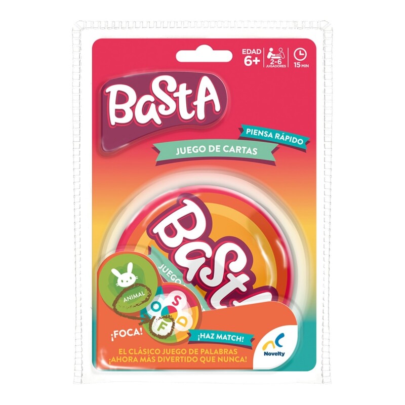 BASTA JUEGO EN LATA JCA-4777F BASTA JUEGO EN LATA JCA-4777F