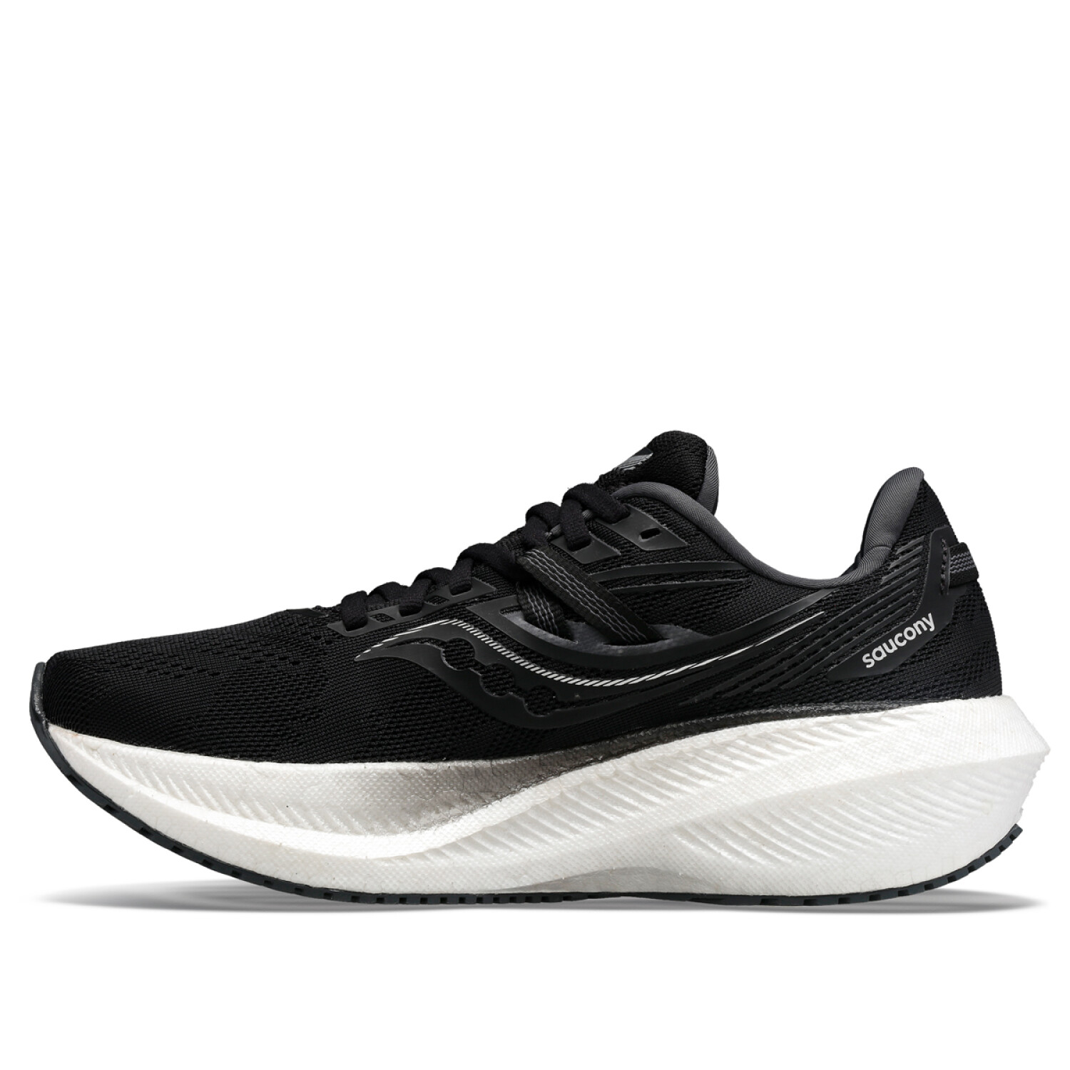 Championes Saucony de hombre TRIUMPH 20 S2075910 BLACK WHITE Sportmarket