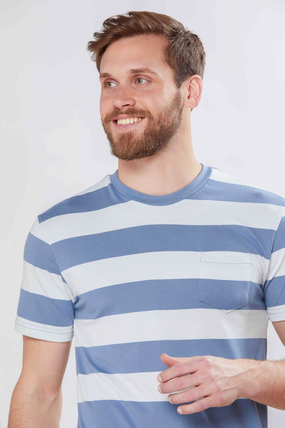 T-shirt rayada Piedra