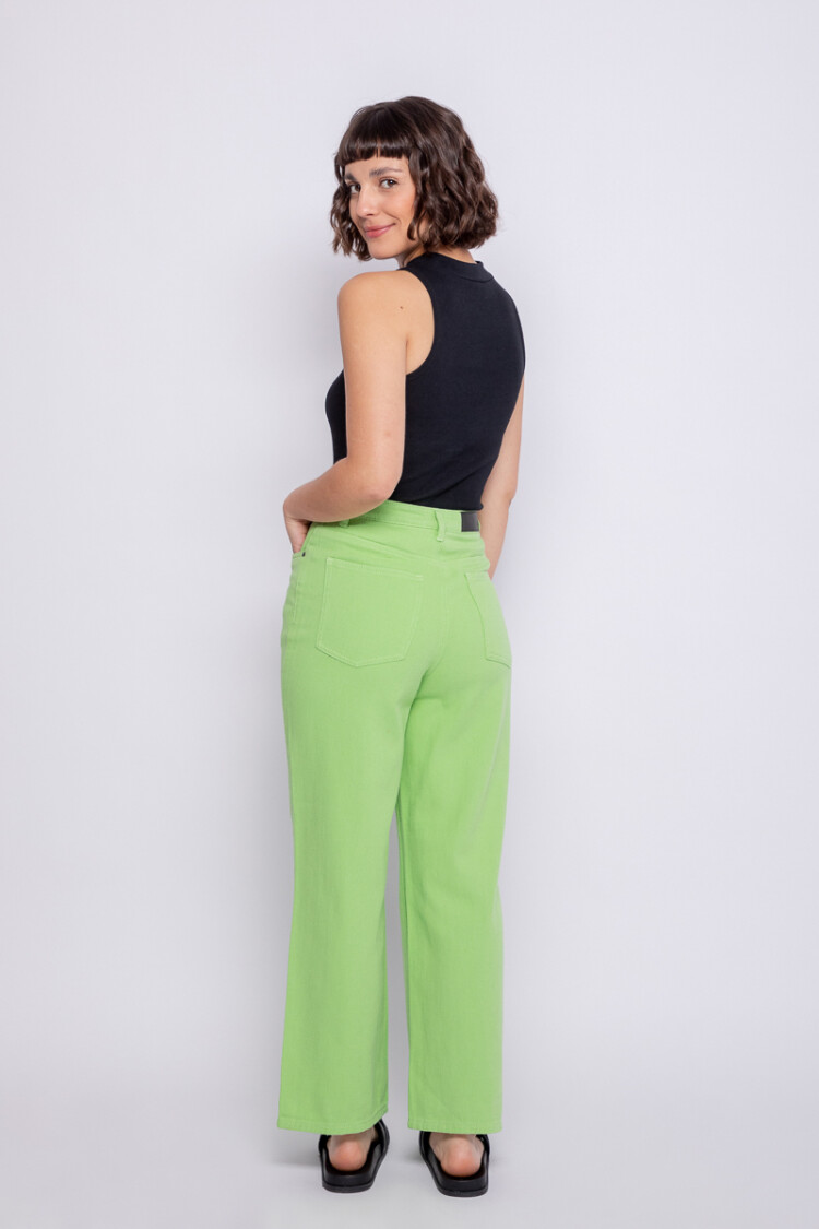 PANTALÓN NORMAN Verde Manzana