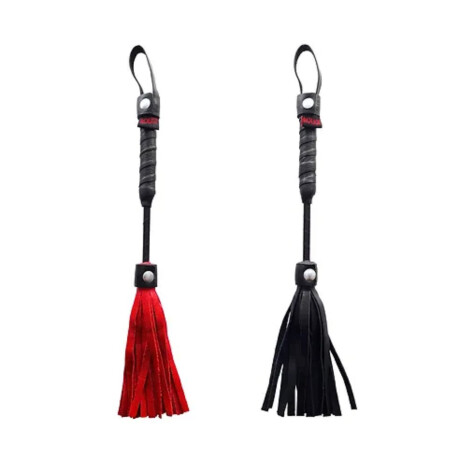 Mini Látigo Flogger Rouge Cuero Mini Látigo Flogger Rouge Cuero