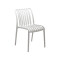 SILLA DE POLIPROPILENO DE EXTERIOR IVONE Silla de Exterior Ivone Blanco