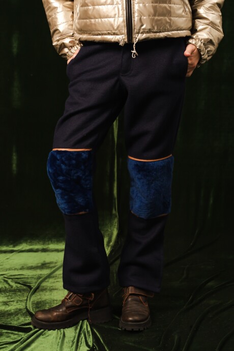 Warm Knee Patch Azul