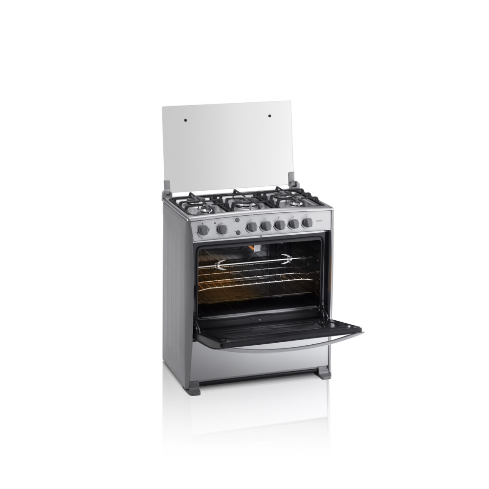 Cocina a Gas Indurama Alcalá 5 Hornallas con Grill a Gas y Triple Llama Cocina a Gas Indurama Alcalá 5 Hornallas con Grill a Gas y Triple Llama