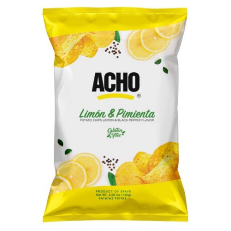 SNACK PAPAS ACHO 120G LIMON Y PIMIENTA SNACK PAPAS ACHO 120G LIMON Y PIMIENTA