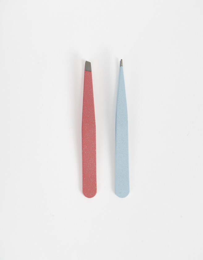 Complementos de Cosmética Set De Pinzas Para Depilar - Combinacion Bicolor