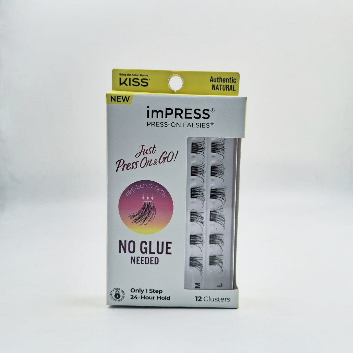 Pestañas autoadhesivas 24h Impress - Authentic Natural 02 