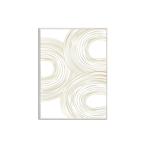 Cuadro Canvas 30x40cm - Figuras Point Beige