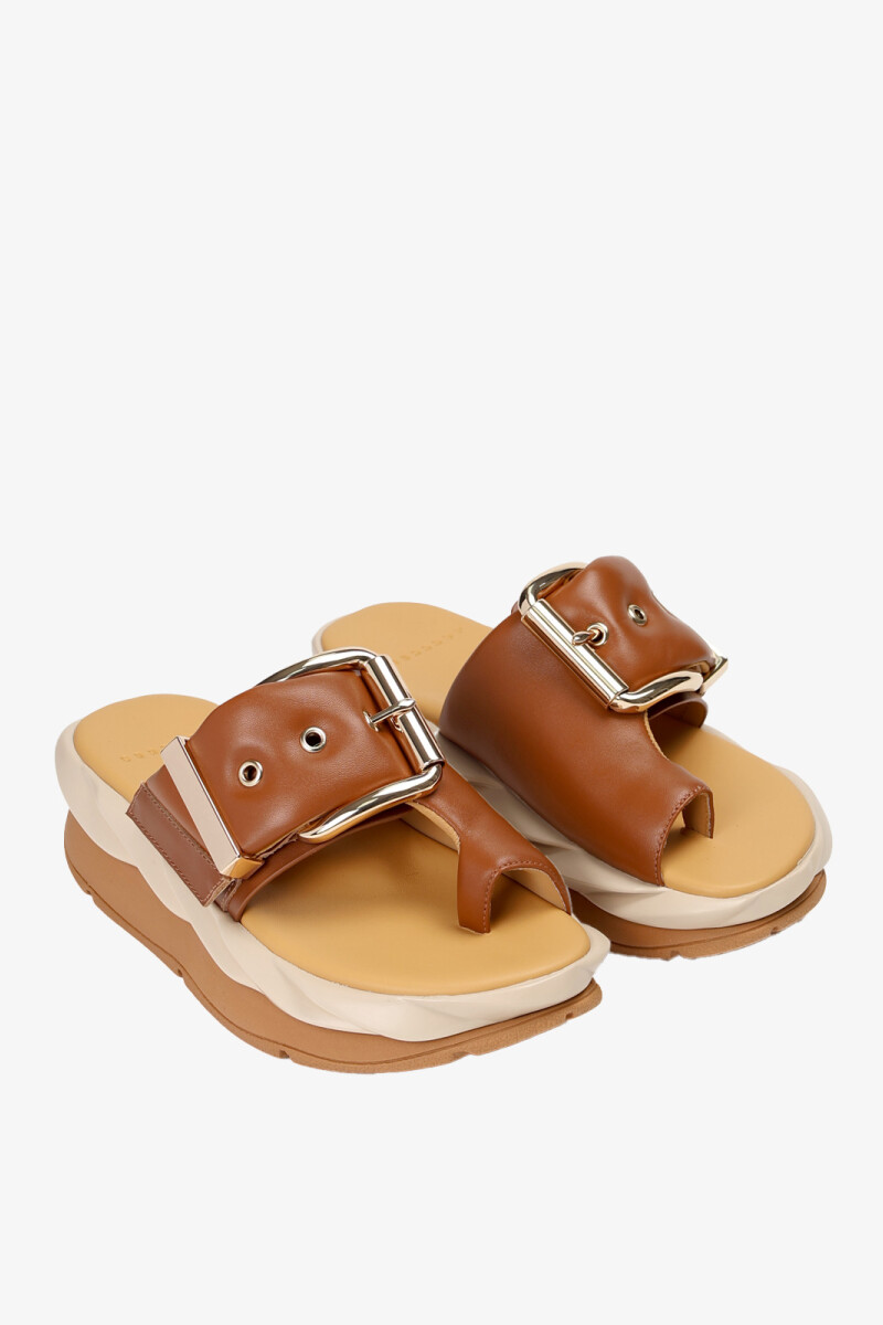 SANDALIA MELLOW GLOW Marron