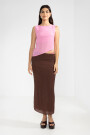 NICKY SKIRT Cadaques Tannat